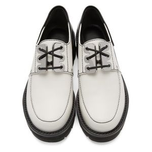 3.1 Phillip Lims White Black Leather Oxford